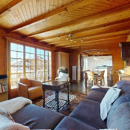 At The Bottom Of The Slopes In Crans-montana, Cosy Atmosphere