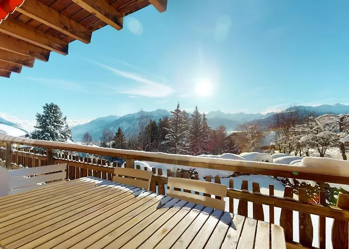 Apartament At The Bottom Of The Slopes In Crans-montana, Cosy Atmosphere