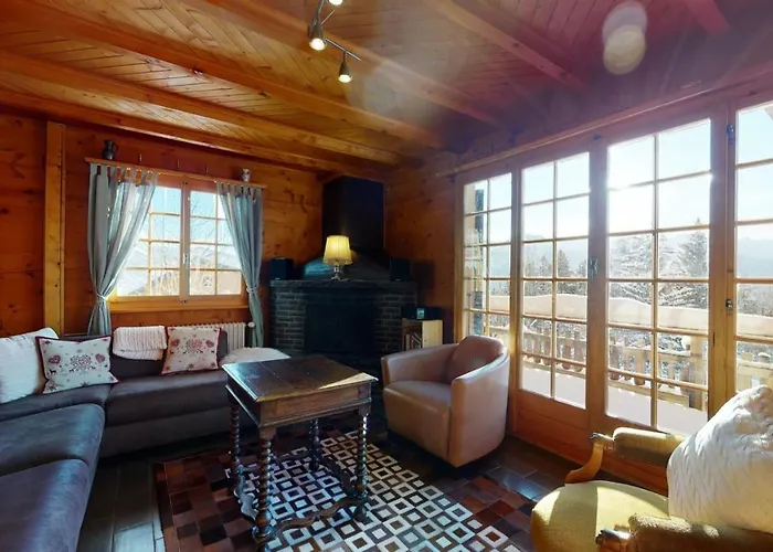 At The Bottom Of The Slopes In Crans-montana, Cosy Atmosphere Crans-Montana