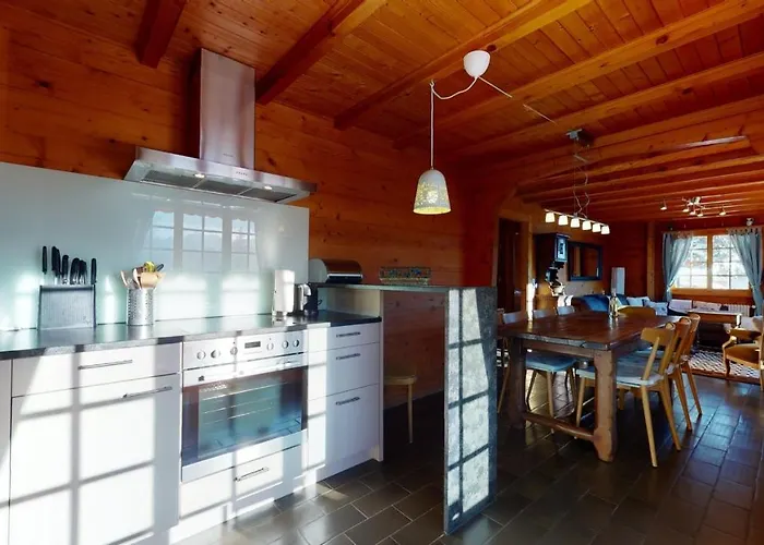 At The Bottom Of The Slopes In Crans-montana, Cosy Atmosphere