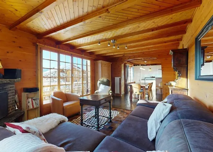 At The Bottom Of The Slopes In Crans-montana, Cosy Atmosphere